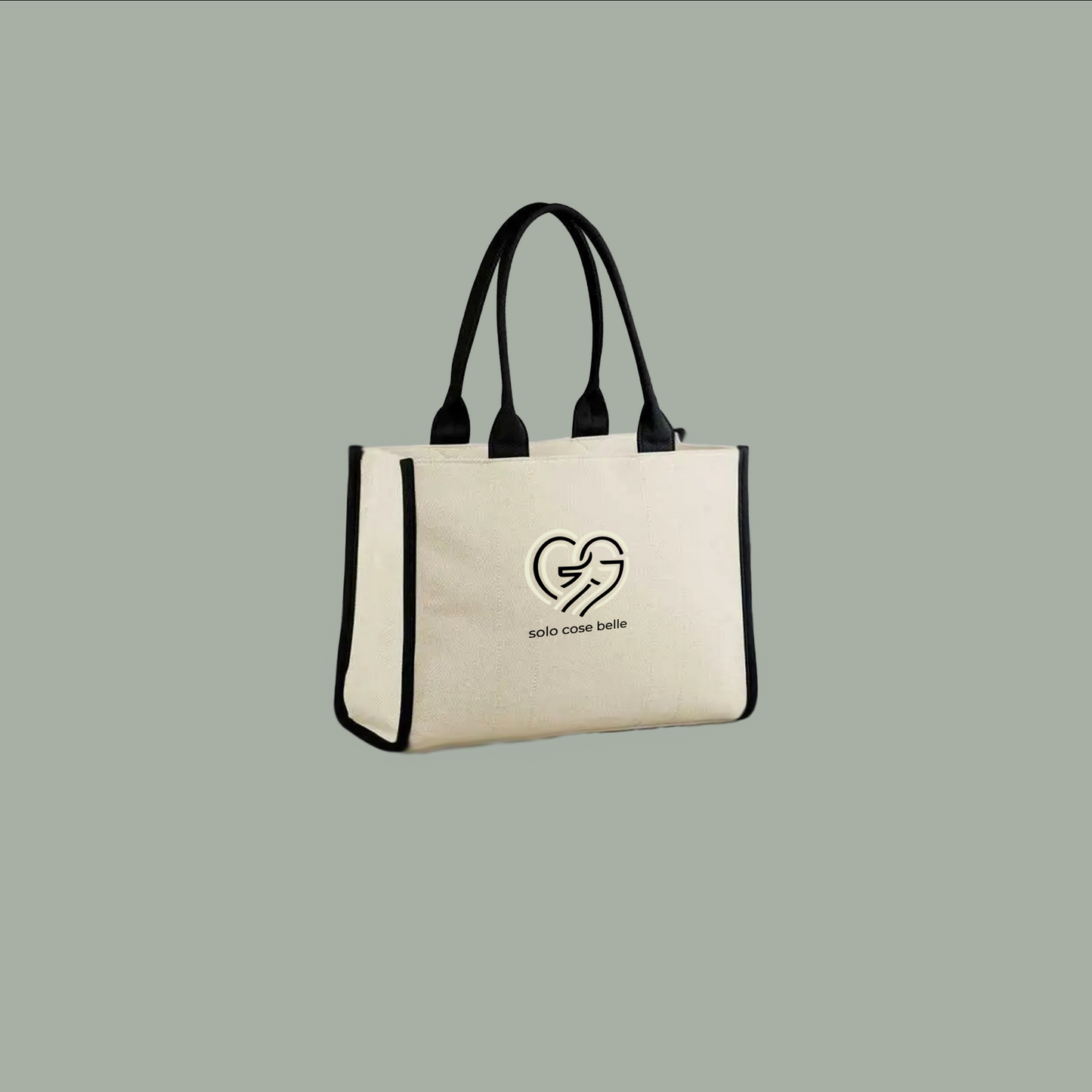 Borsa “Solo cose belle” – Ricamata