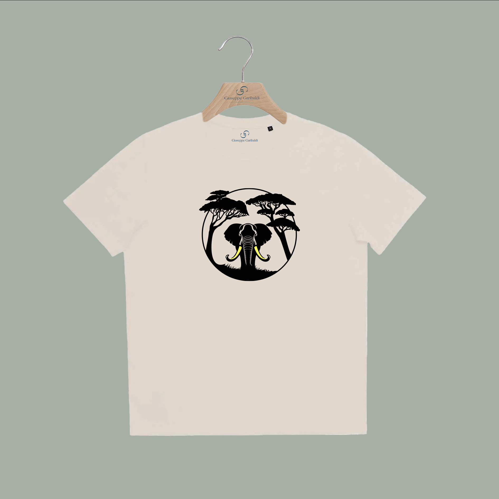 Giros e Fofos - T-shirt algodão elefante Giros e Fofos - T-shirt algodão elefante