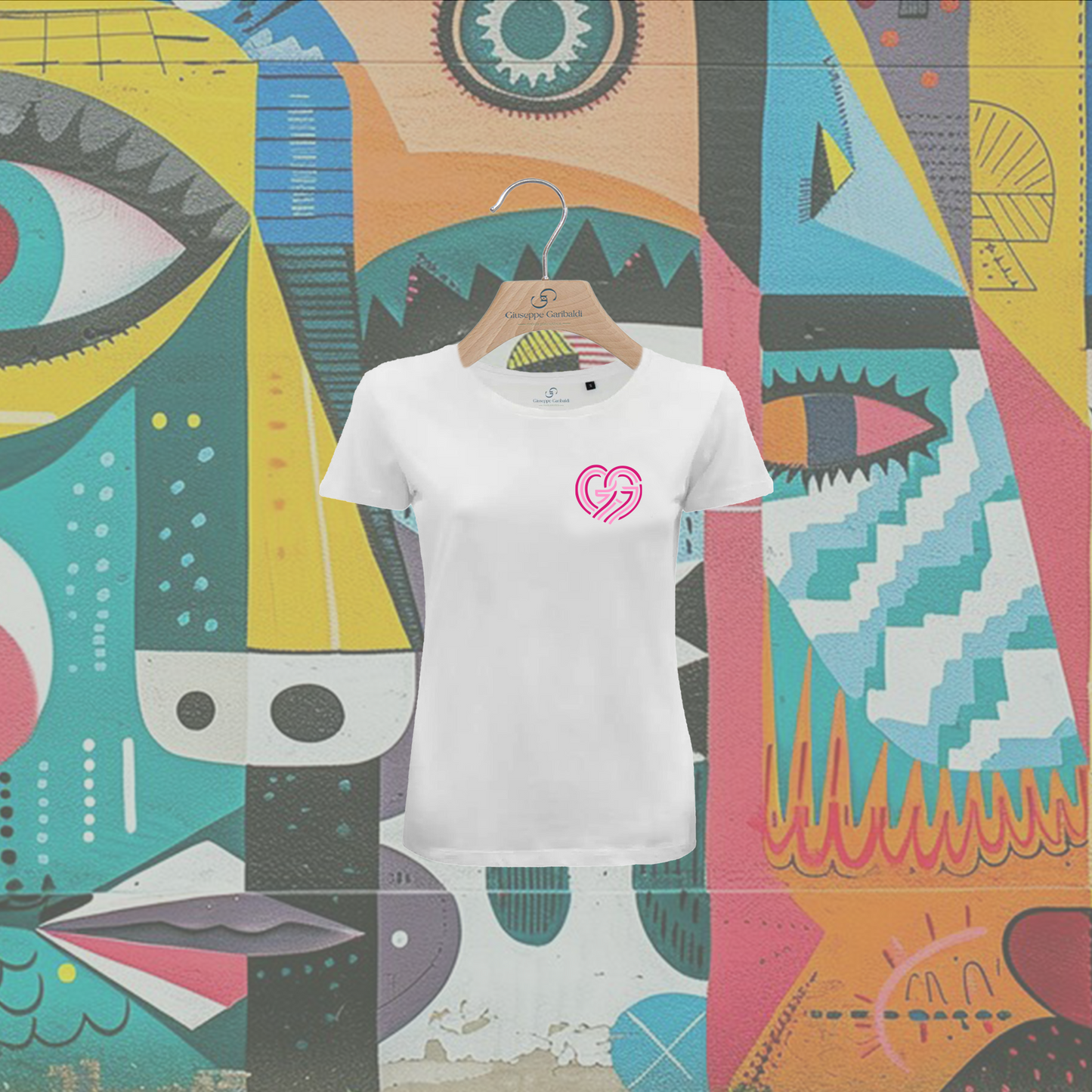 T-shirt Donna Un Cuore, Due Colori