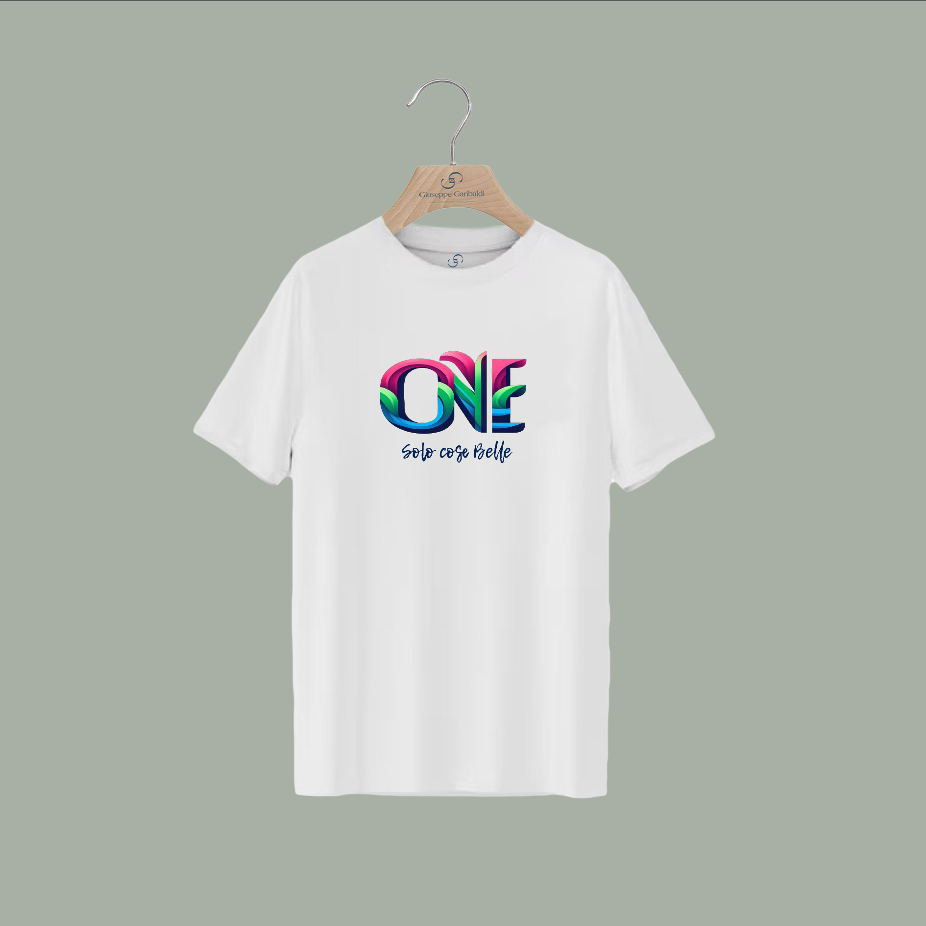 T-shirt One Solo Cose Belle (uomo) – GG moda patriottica