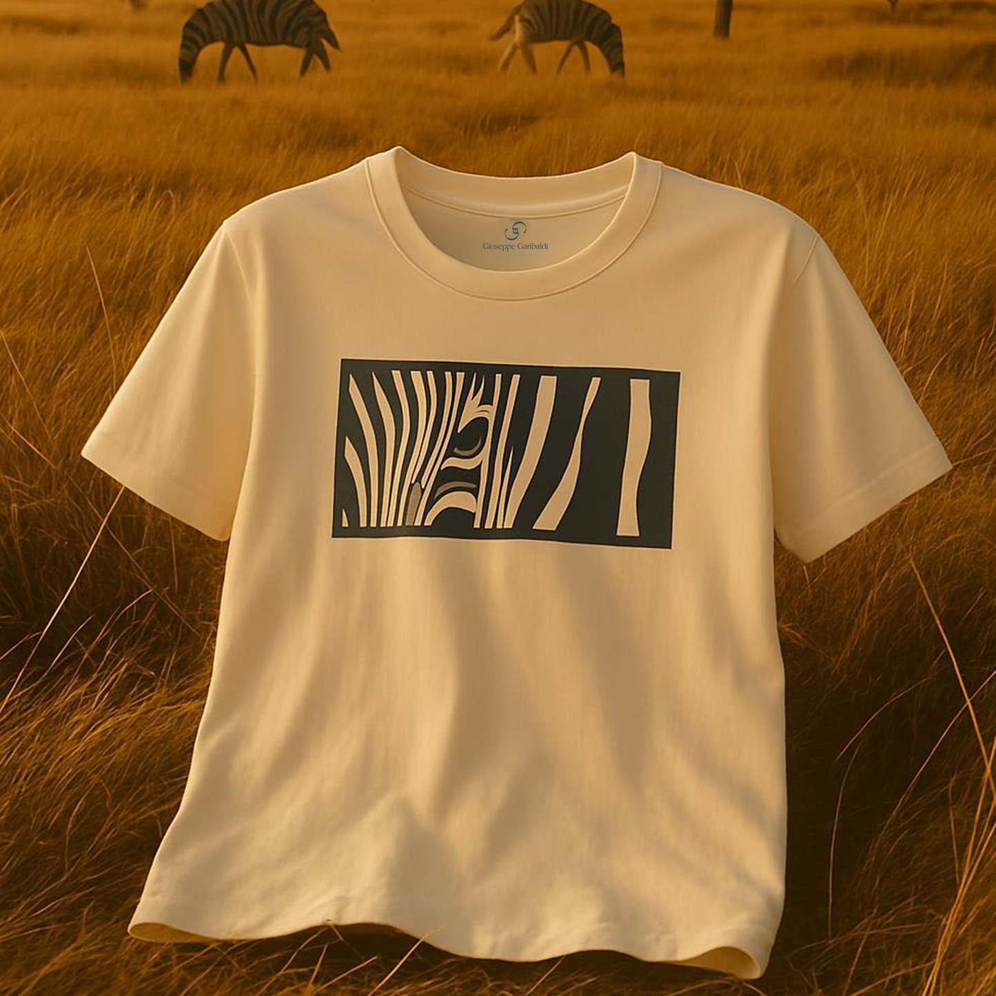 T-shirt animalier Zebra (unisex)