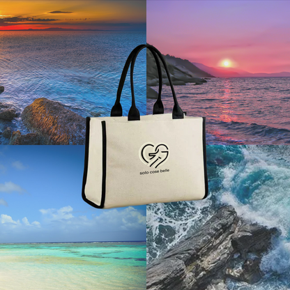 Borsa “Solo cose belle” – Ricamata
