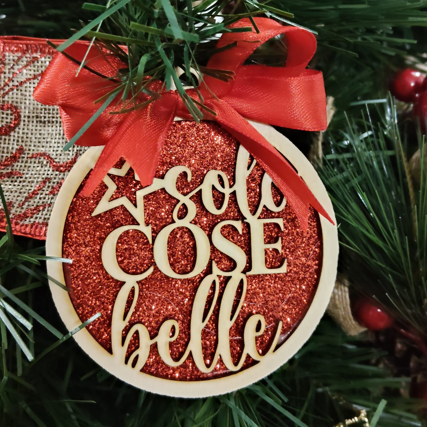 XMAS Sphere in legno