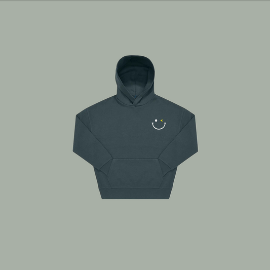 Felpa “Smile Charging… GO!" (con cappuccio)