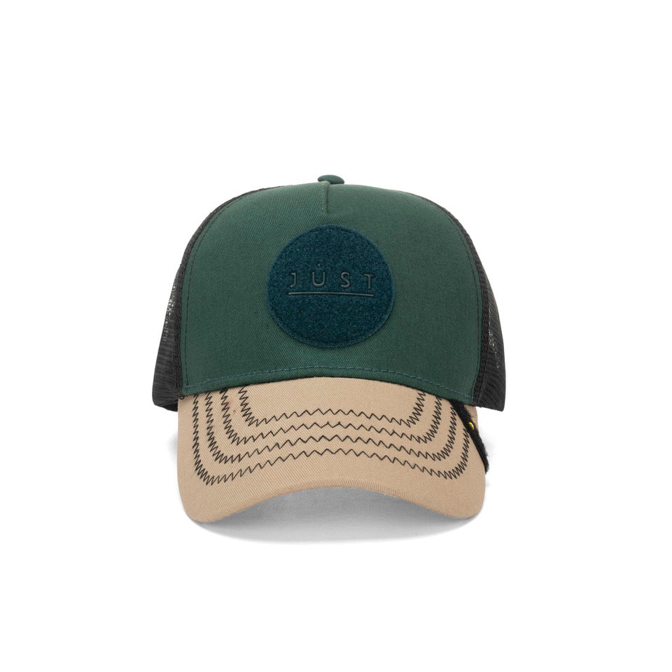 TRUCKER SOLO COSE BELLE VERDE + PATCH GG VERDE